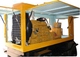 库伦移动电站(移动柴油发电机组) 库伦移动电站(移动柴油发电机组)